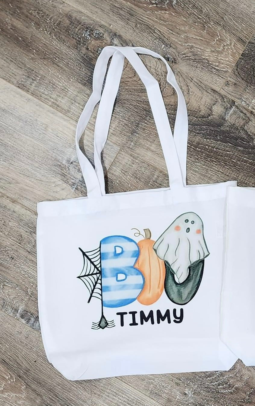 Boo 👻 Halloween personalized treat bags