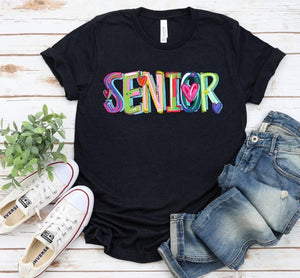 Cheery Senior, Senior 2025, senior Mom, Senior Nana tee, tank or sweatshirt!