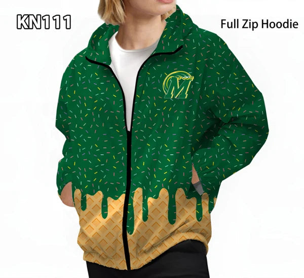 Windbreaker full zip with Hoodie PREORDER!