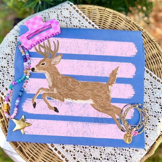 Stripes and deer season T-shirt, or sweatshirt