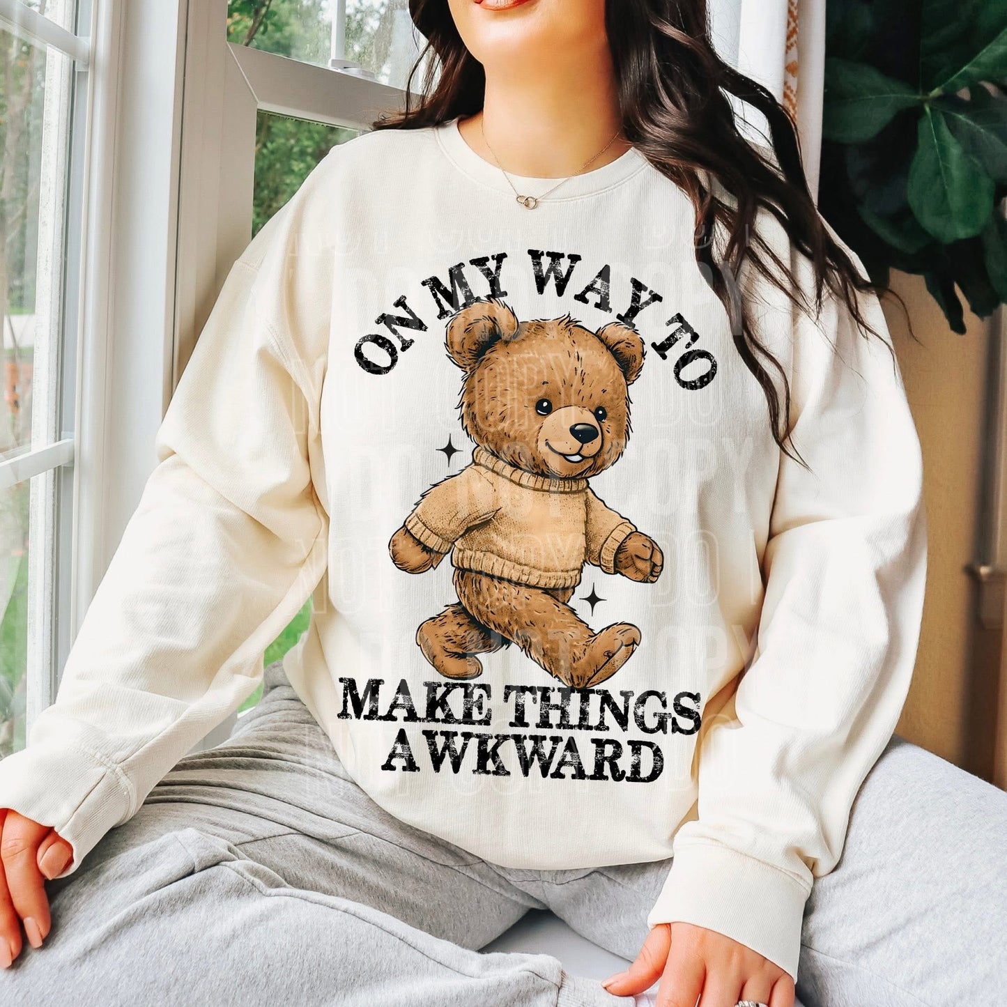 On my way to make things awkward T-shirt, or sweatshirt