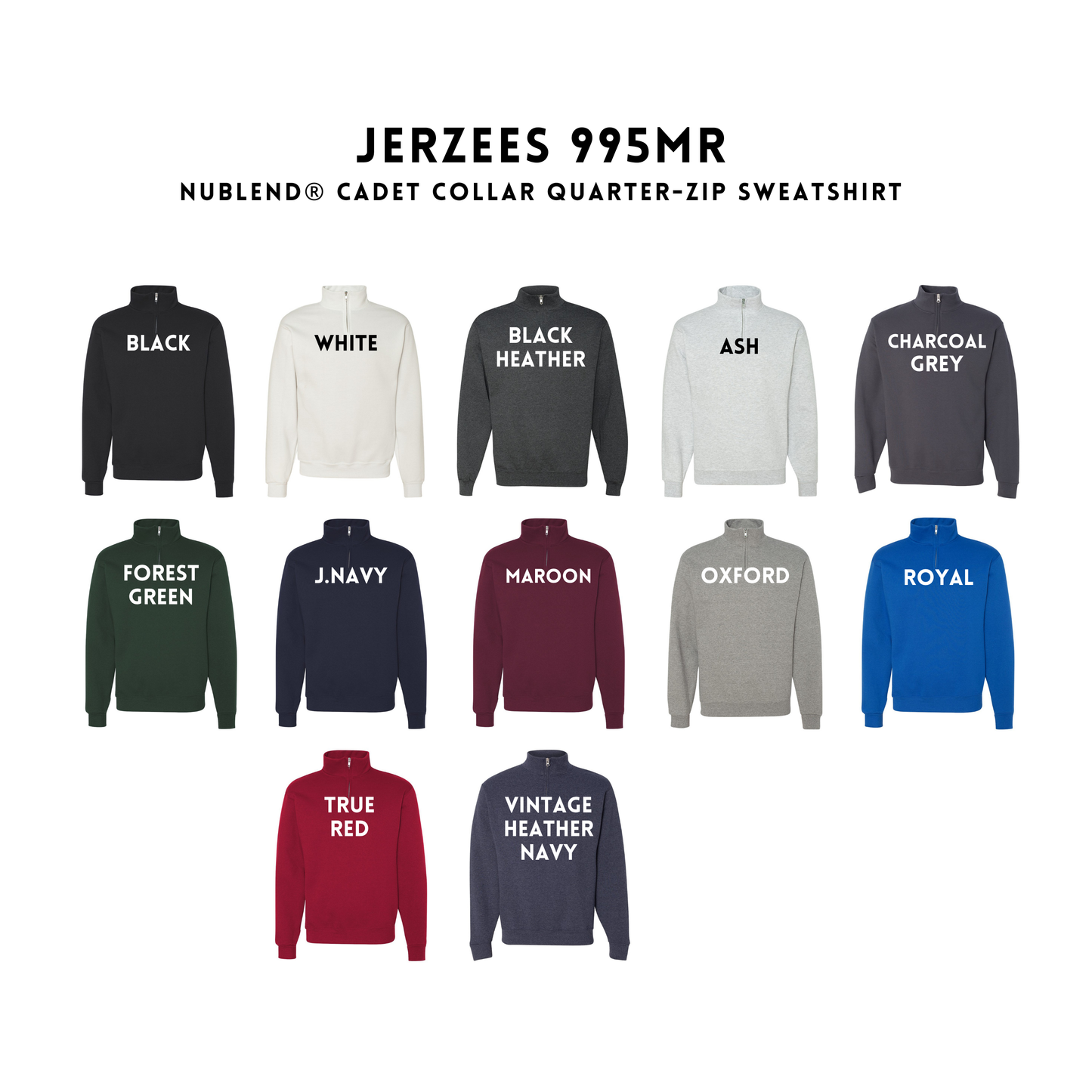 Personalized/custom teacher zip cadet collar pullover