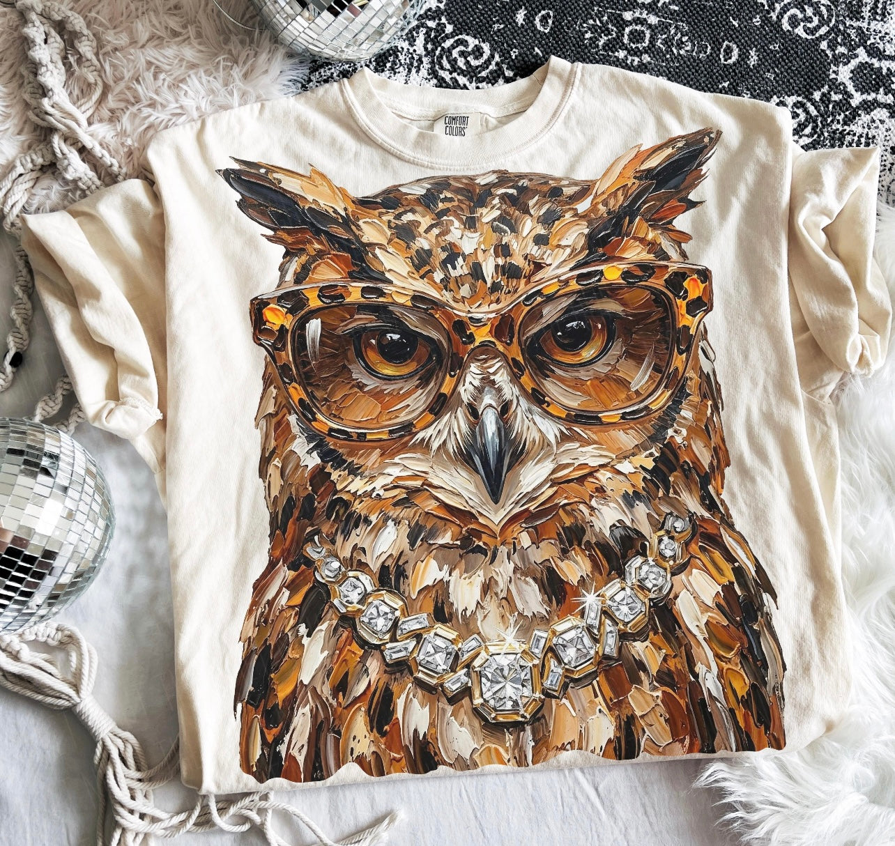 Blingy animals T-shirt, or sweatshirt