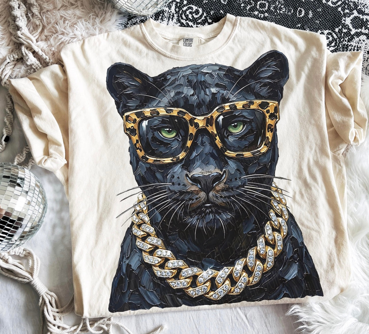 Blingy animals T-shirt, or sweatshirt