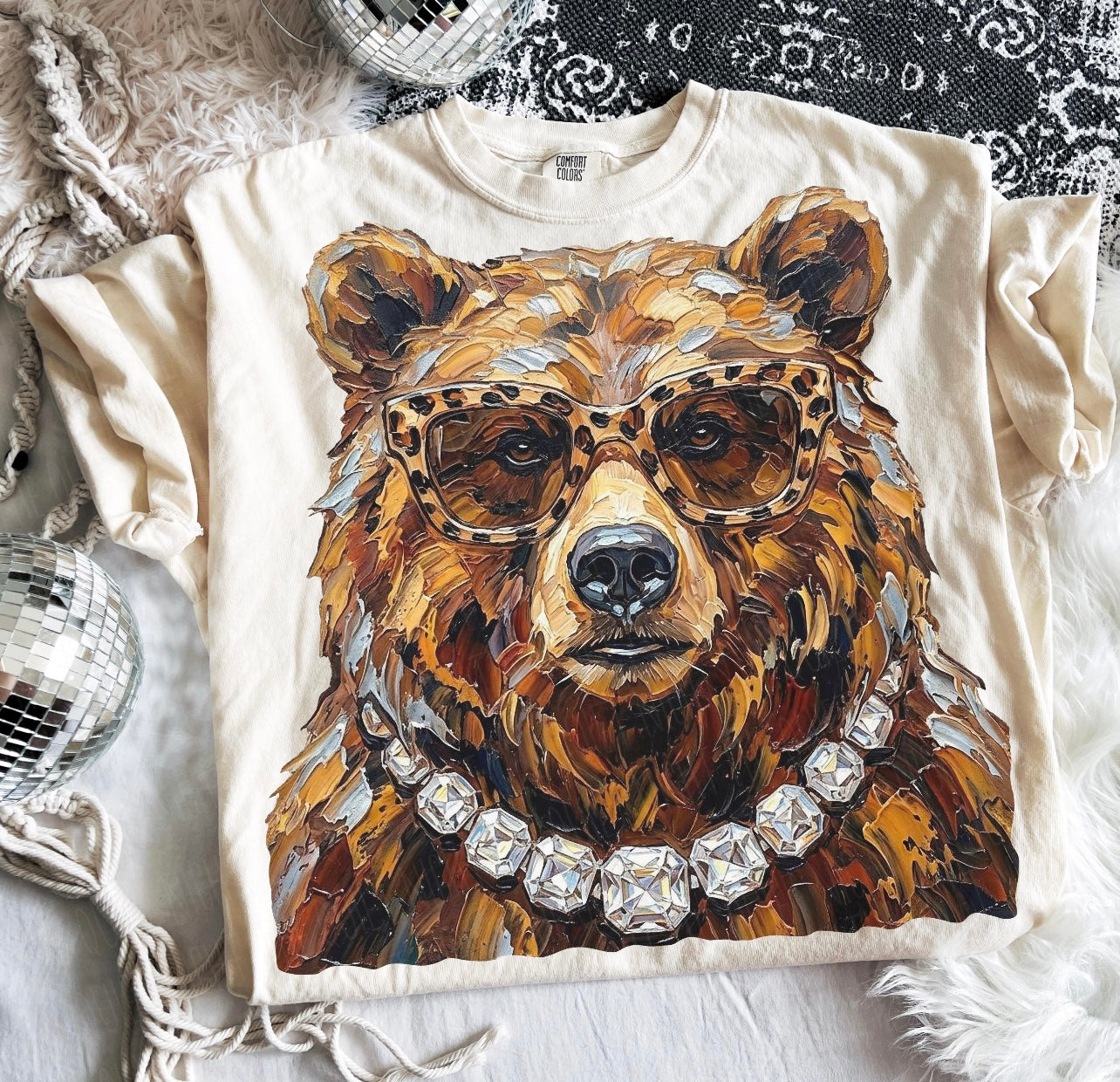 Blingy animals T-shirt, or sweatshirt