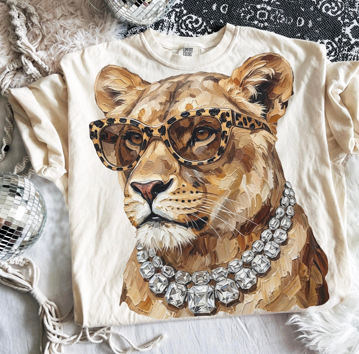 Blingy animals T-shirt, or sweatshirt