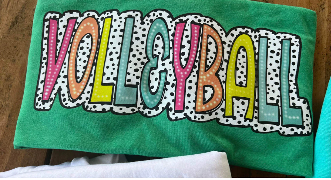 Spring color Dalmation Print-(Various) T-shirt or Sweatshirt