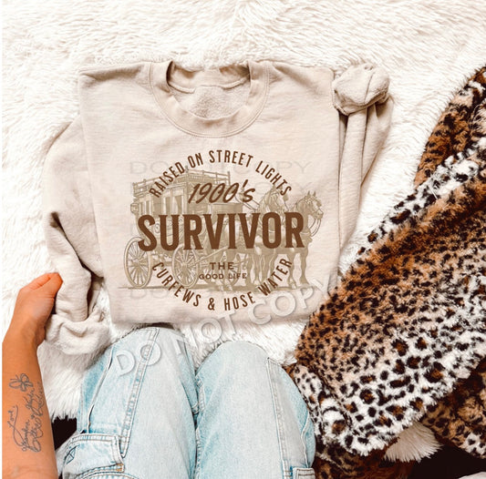 Survivor Tee, Tank or sweatshirt