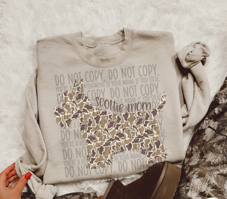 Dog mom camo Tshirt, Tank or sweatshirt