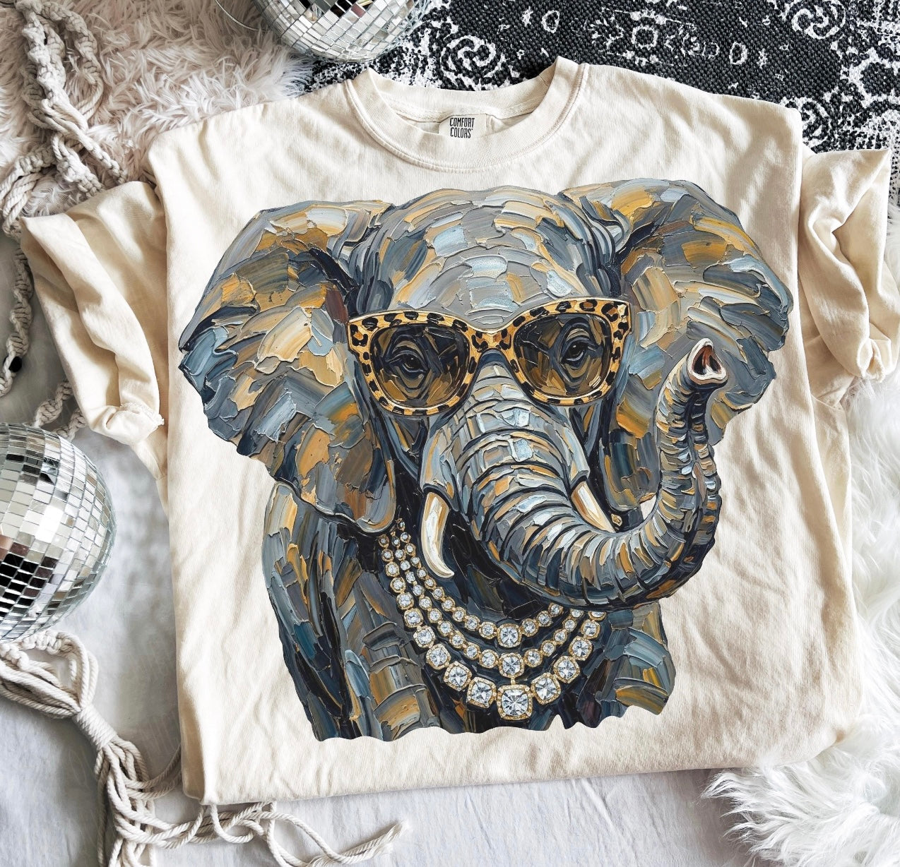 Blingy animals T-shirt, or sweatshirt