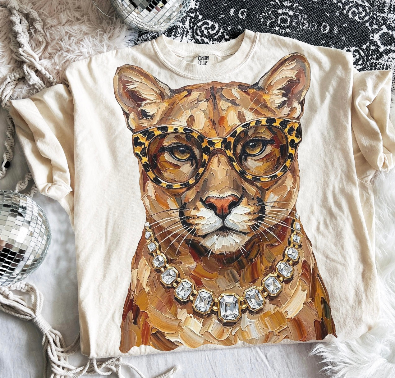 Blingy animals T-shirt, or sweatshirt