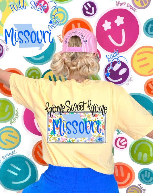 Missouri plate T-shirt, or sweatshirt