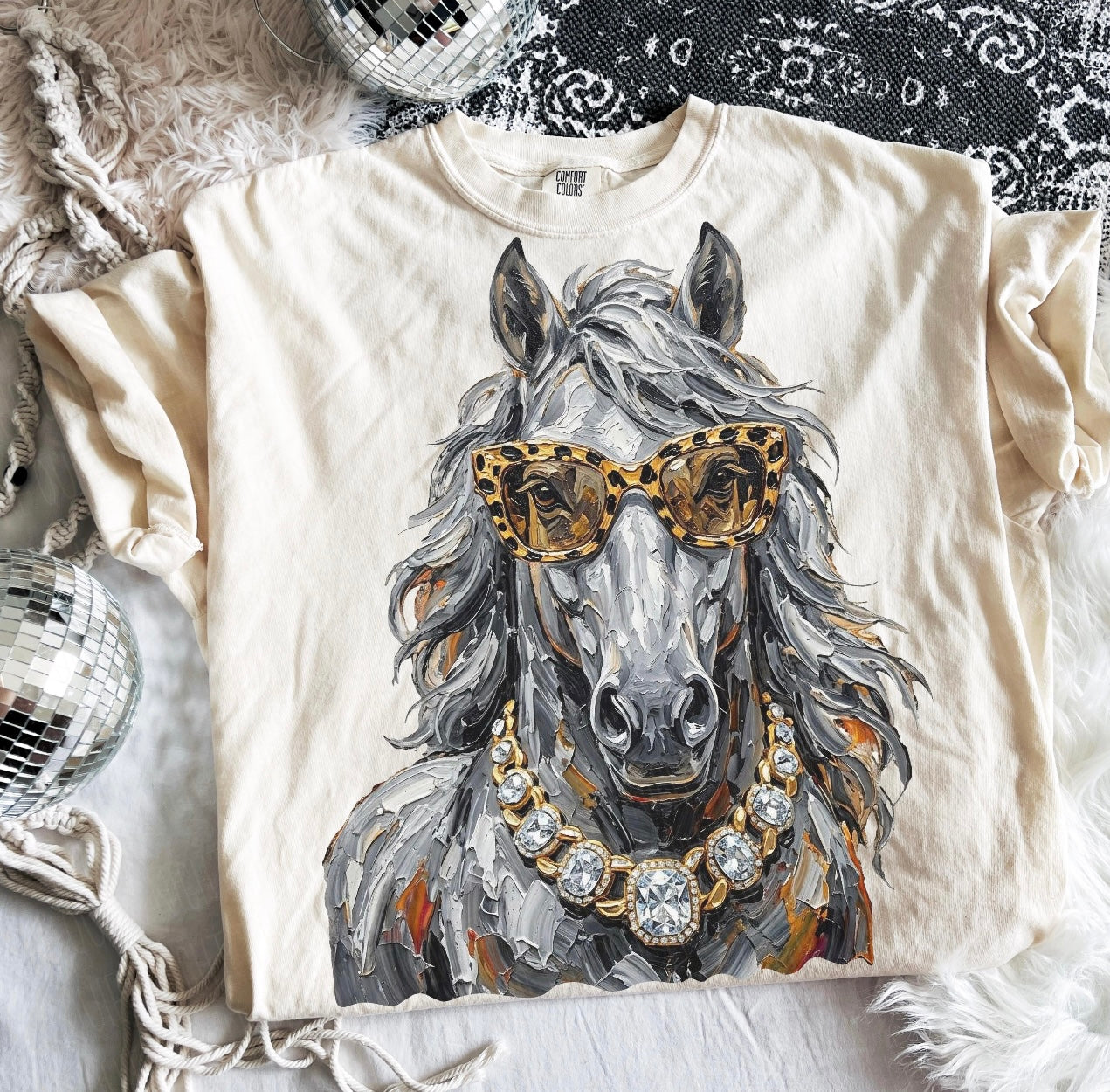 Blingy animals T-shirt, or sweatshirt