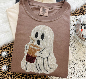Faux pearl ghost T-shirt, Tank or sweatshirt
