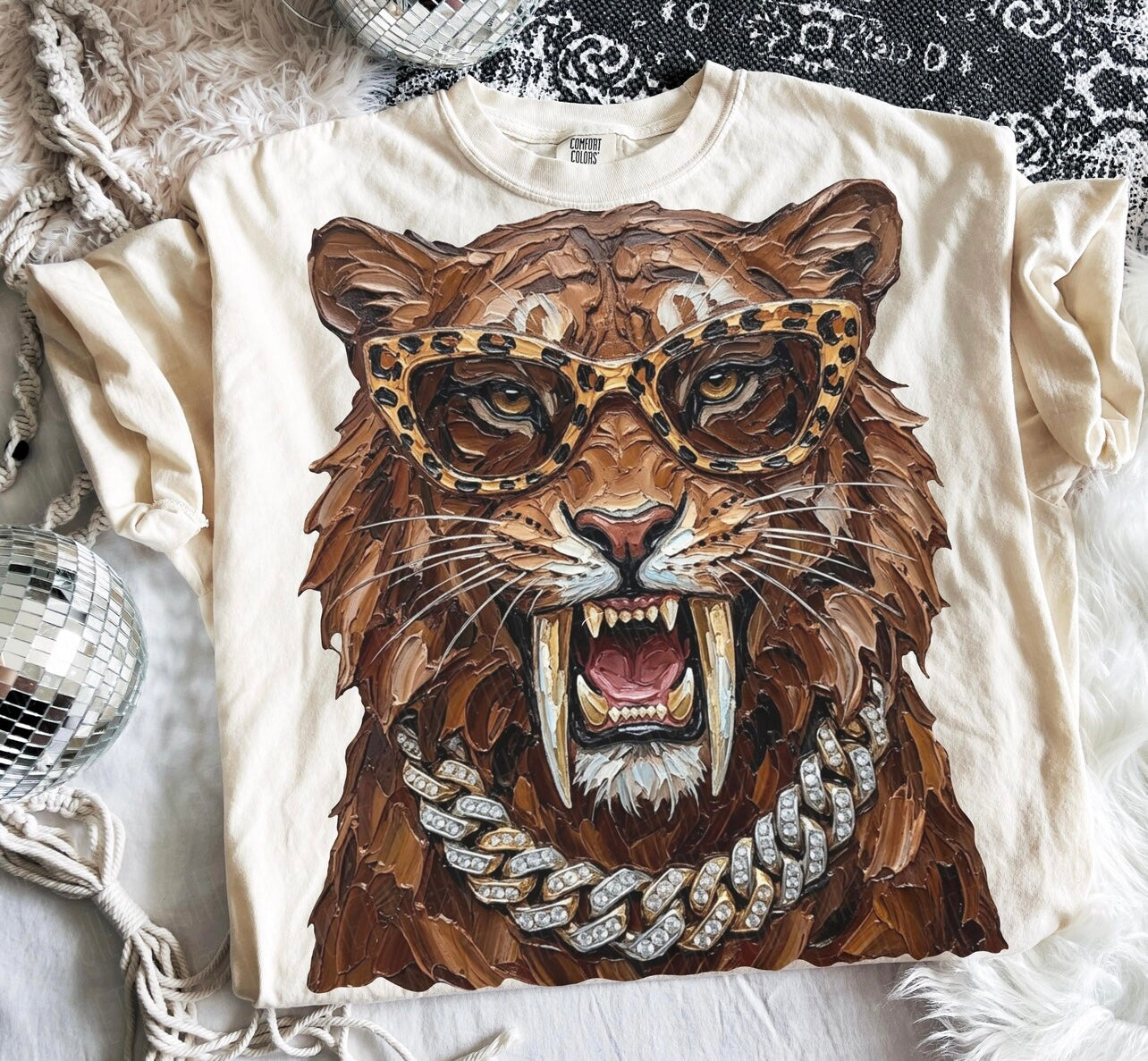 Blingy animals T-shirt, or sweatshirt
