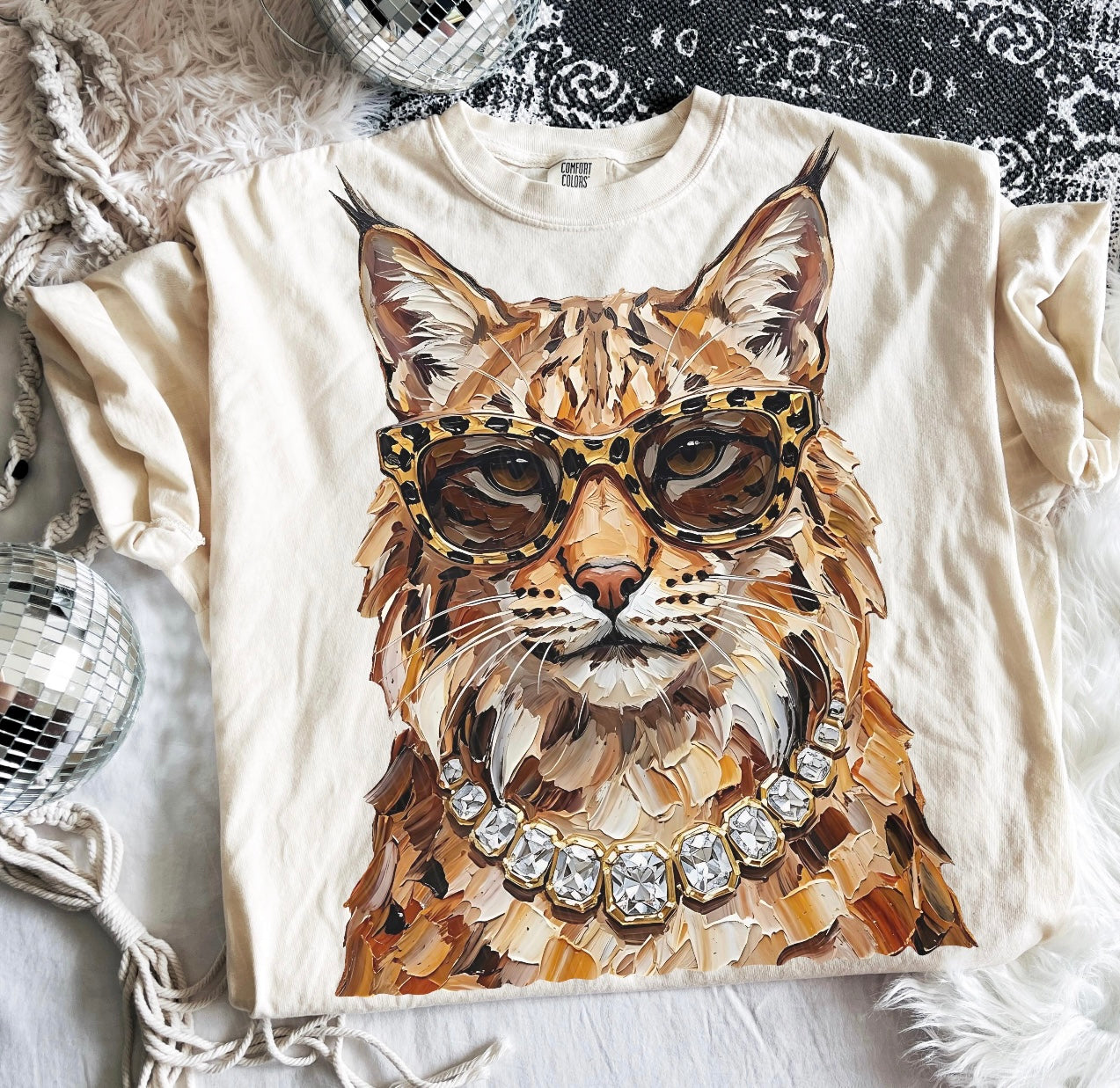 Blingy animals T-shirt, or sweatshirt