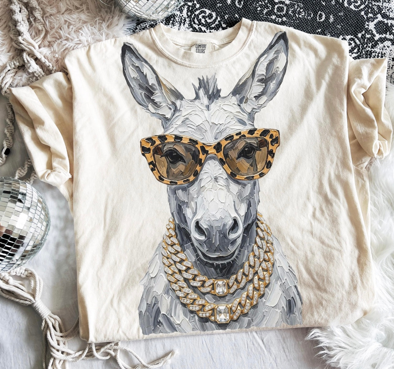 Blingy animals T-shirt, or sweatshirt