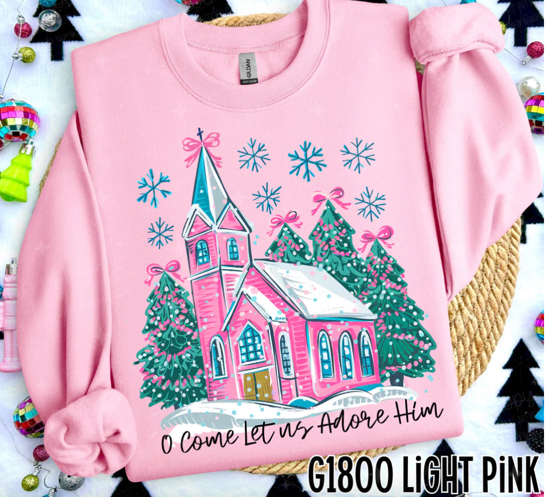 Pink Church tshirt or sweatshirt!