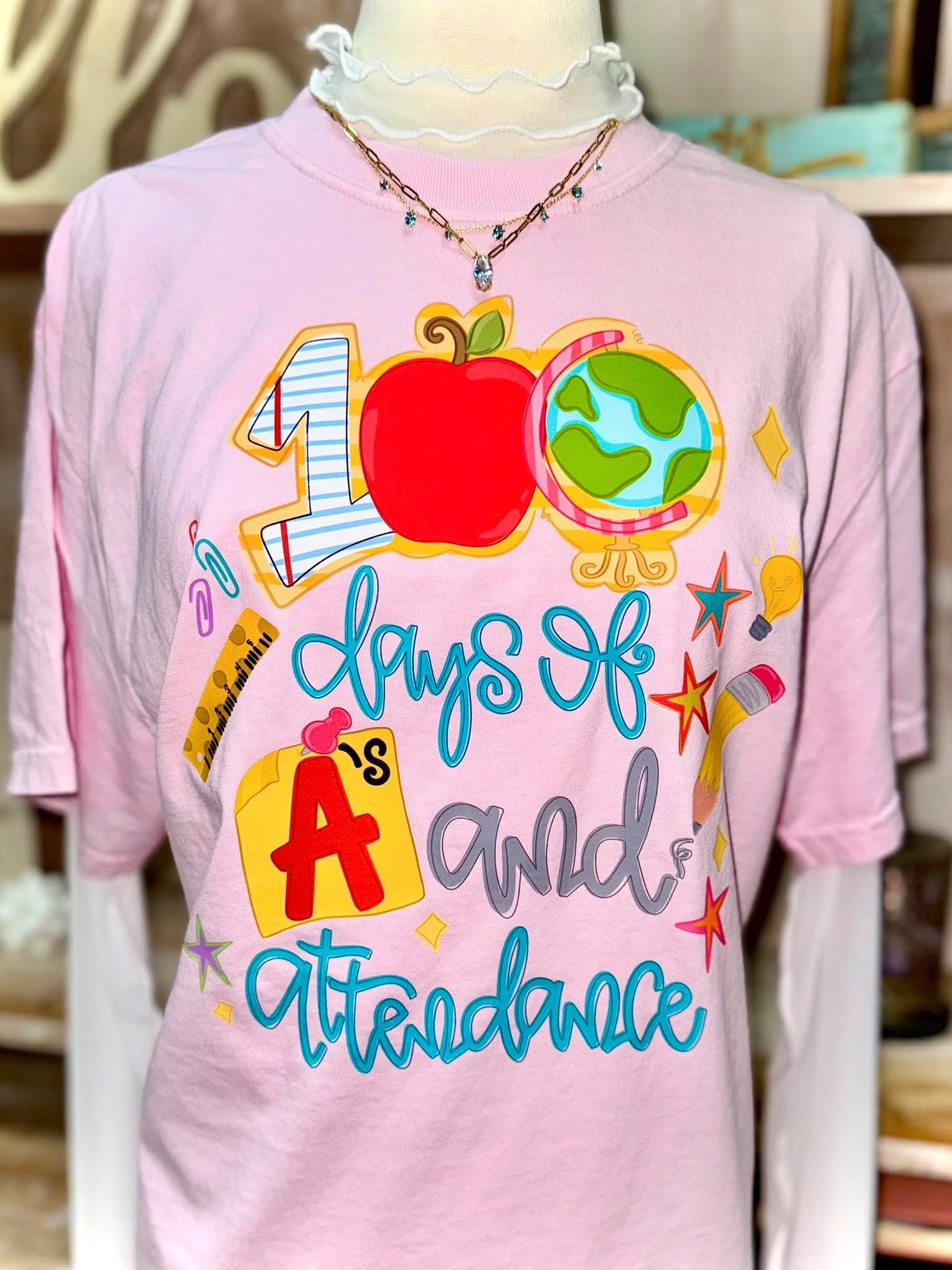 100 days T-shirt, or sweatshirt