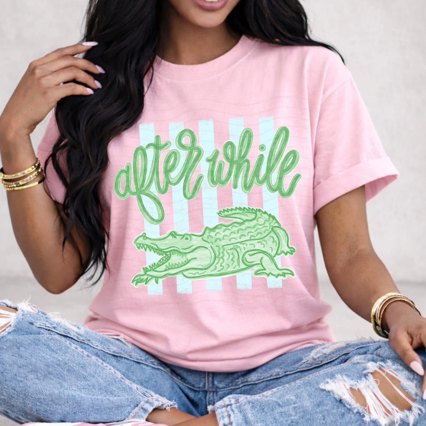 Later Alli-gator or after while 🐊 T-shirt, or sweatshirt