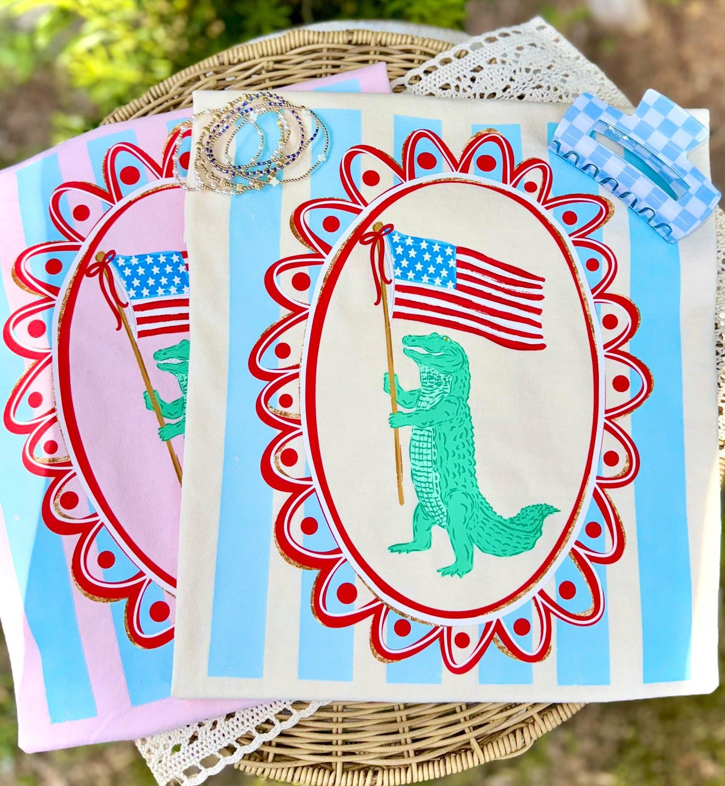Patriotic Gator T-shirt, or sweatshirt