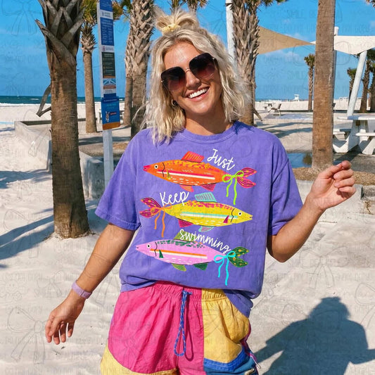 Keep swimming fish T-shirt, or sweatshirt