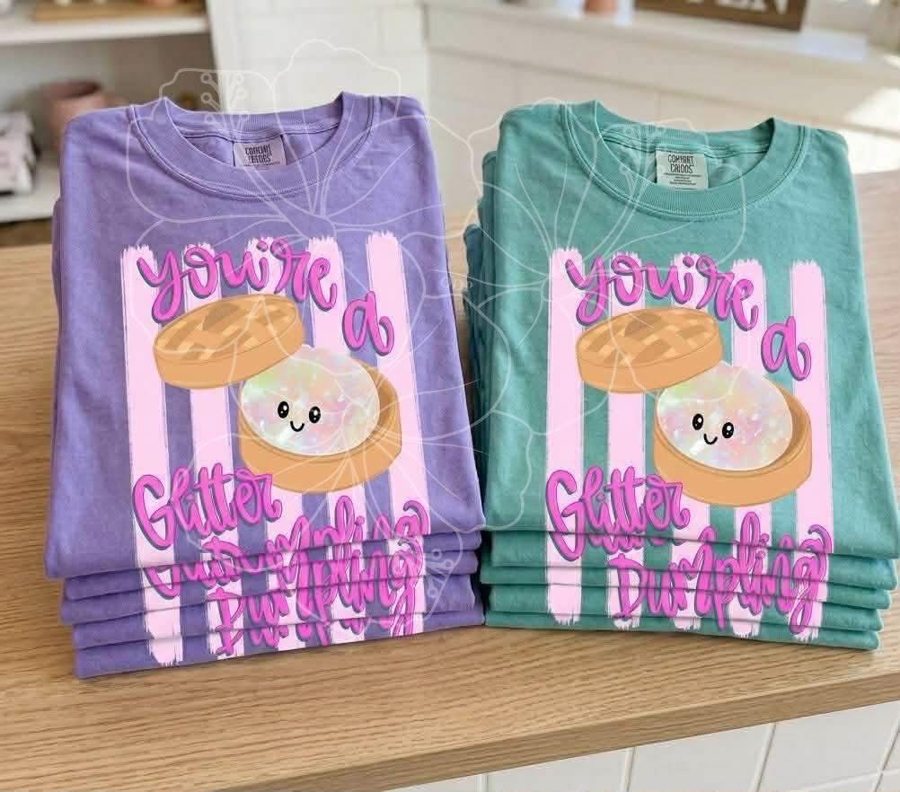 Glitter dumpling T-shirt, or sweatshirt