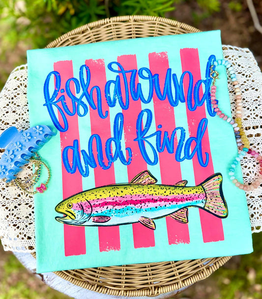Fish around  T-shirt, or sweatshirt