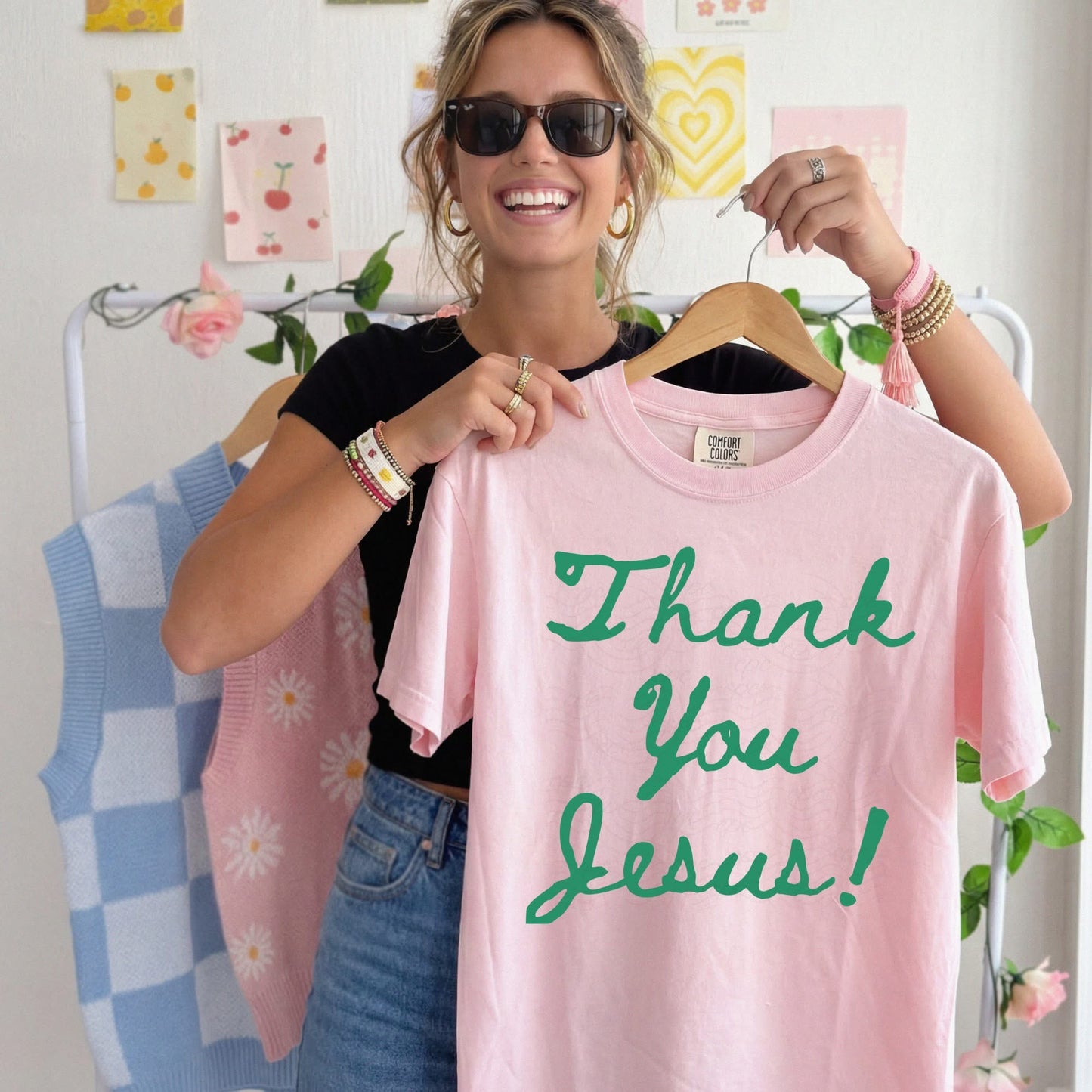Thank you Jesus T-shirt, or sweatshirt