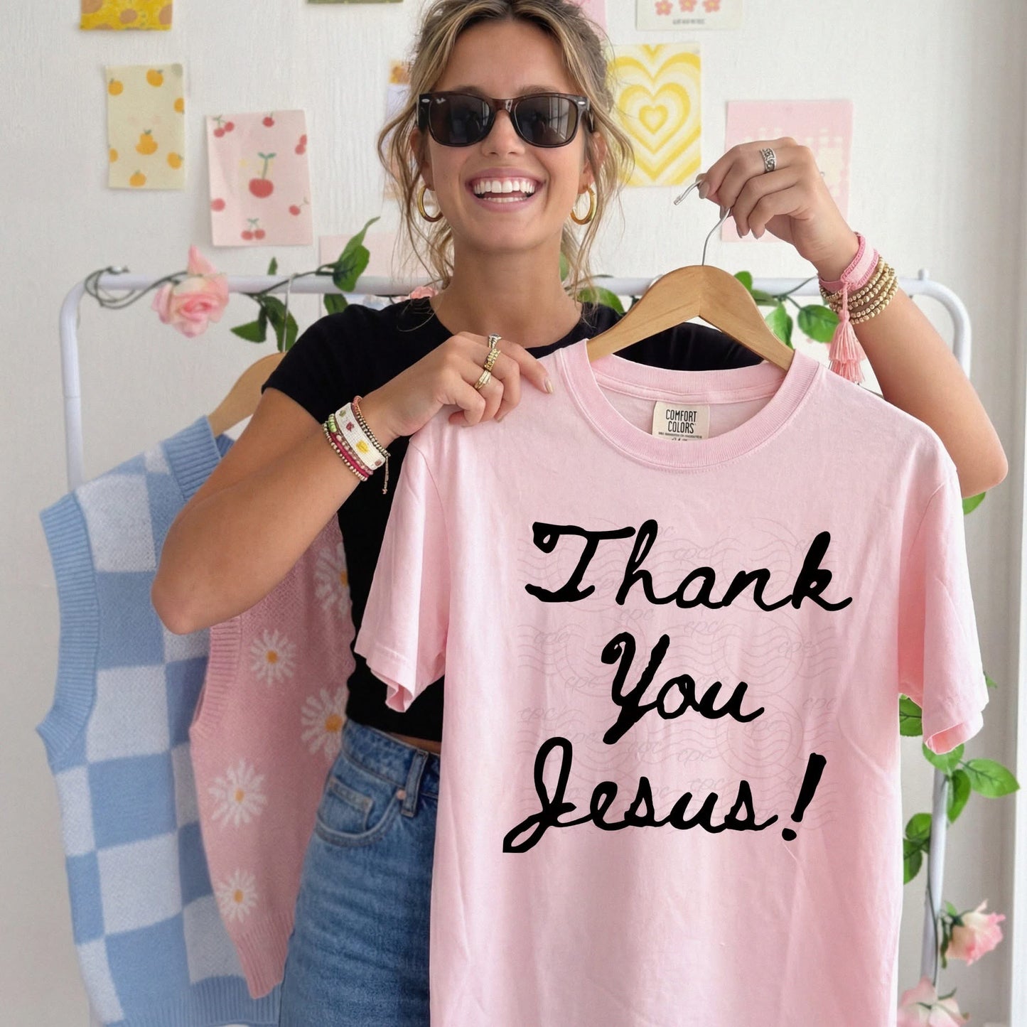 Thank you Jesus T-shirt, or sweatshirt