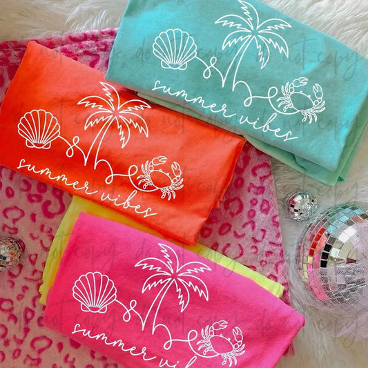 Summer Vibes T-shirt, or sweatshirt