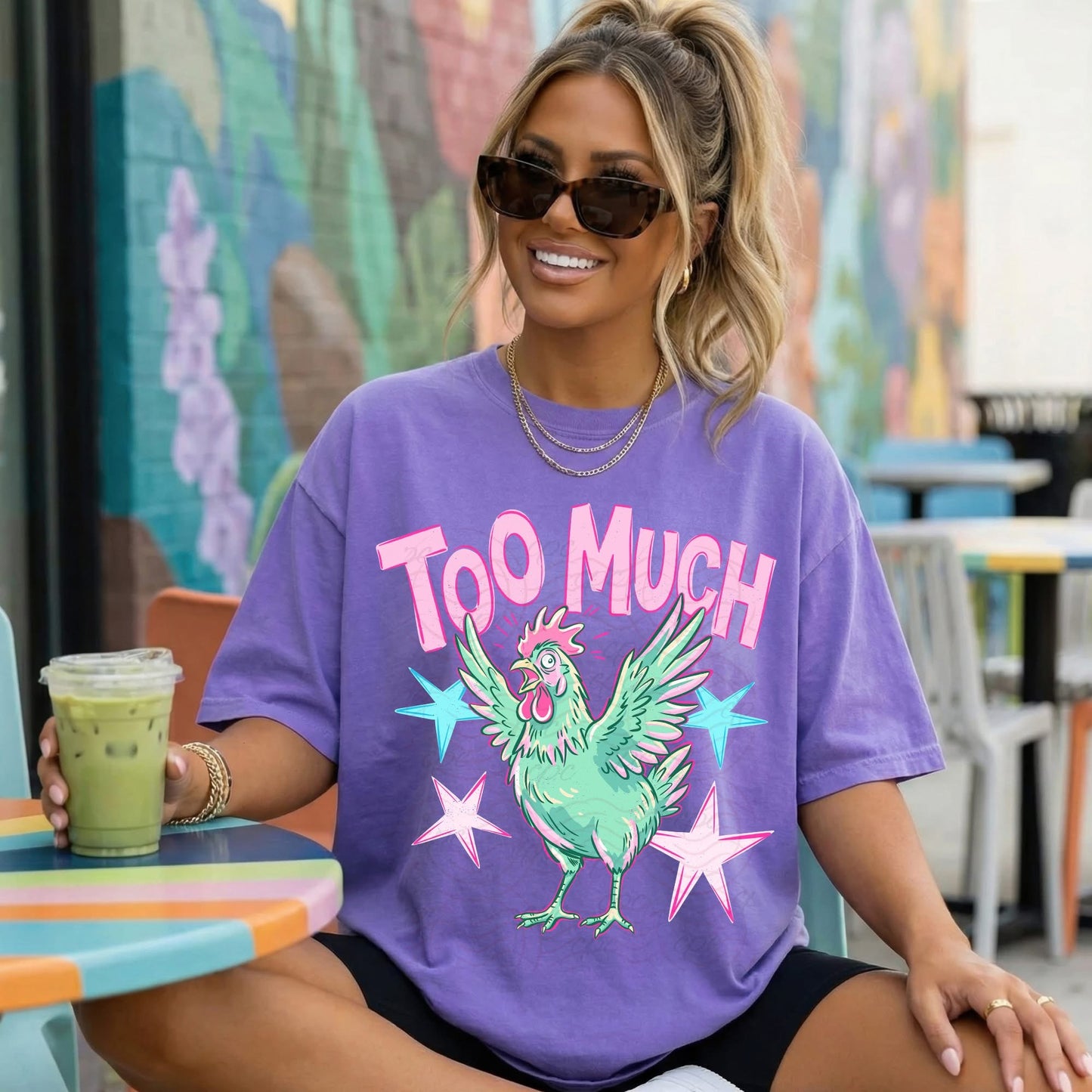 Too much T-shirt, or sweatshirt