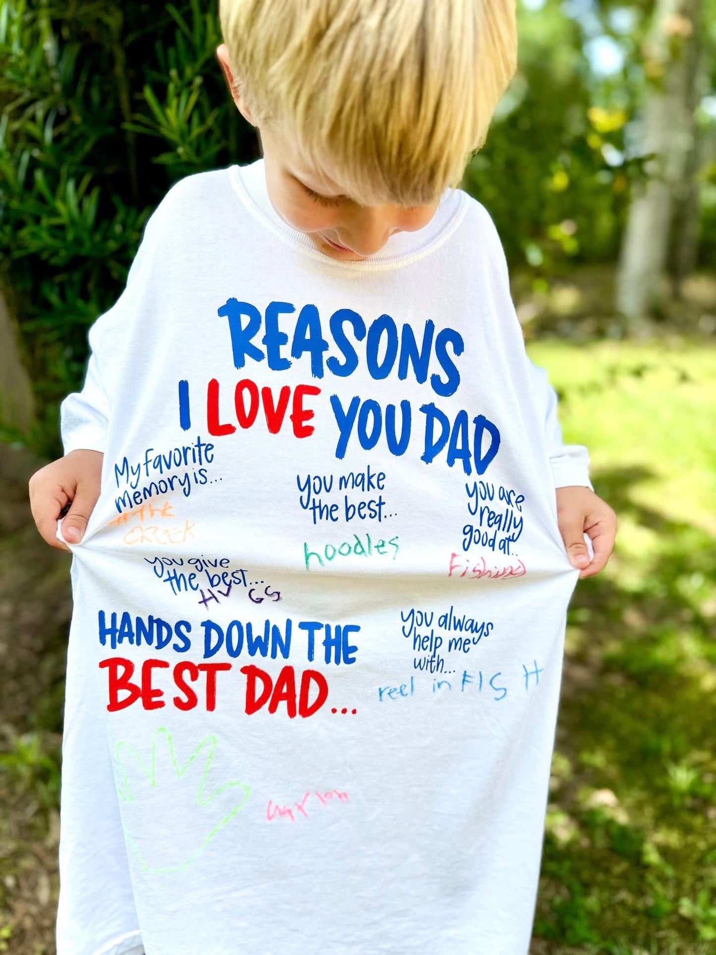 Reasons I love you Dad T-shirt, or sweatshirt