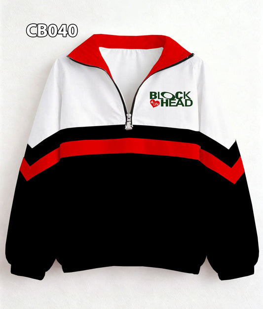Blockhead Quarter zip windbreakers! Preorder!!!