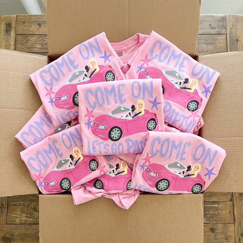 Let’s go party T-shirt, or sweatshirt