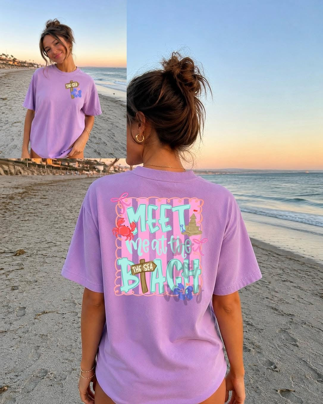 Meet me at the beach shirt, or sweatshirt