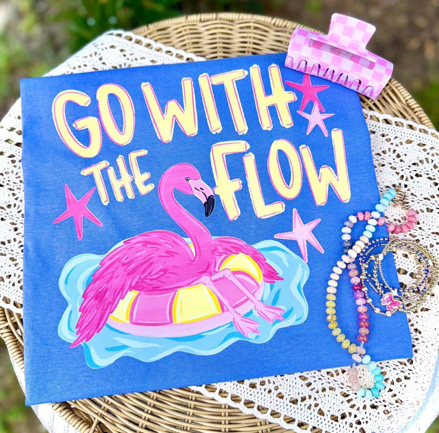 Go with the flow shirt, or sweatshirt