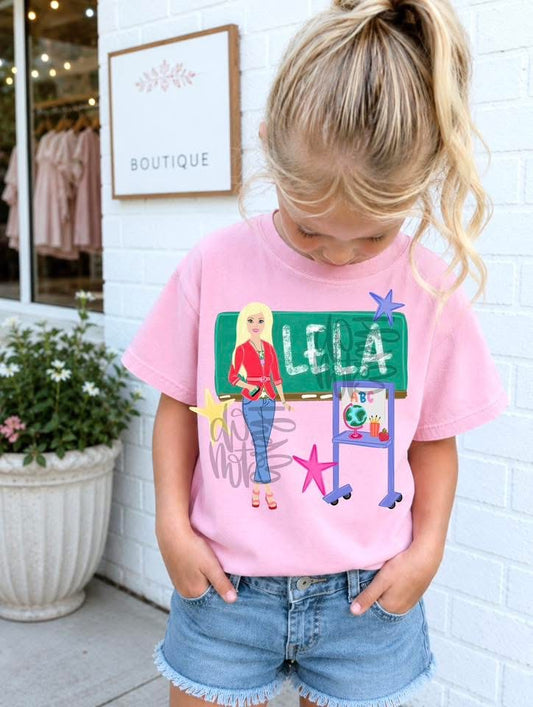 Back to school personalized T-shirt, or sweatshirt