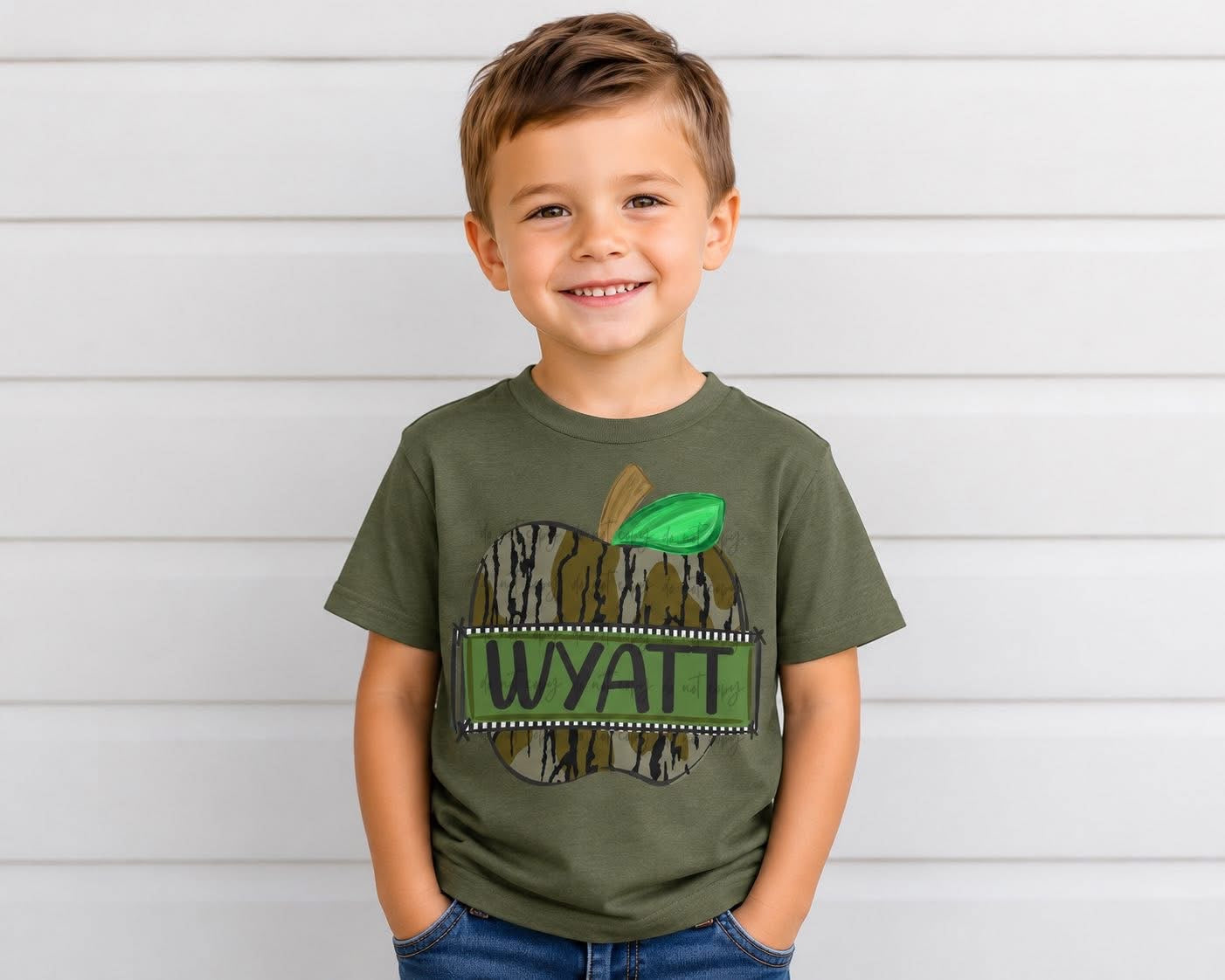 Apples back to school custom name T-shirt or sweatshirt