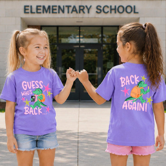Guess who’s back T-shirt, or sweatshirt