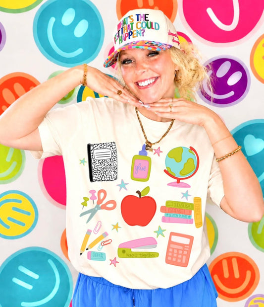 Teacher collage T-shirt, or sweatshirt