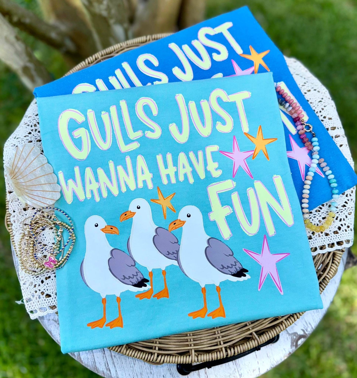 Gulls just wanna have fun T-shirt, or sweatshirt