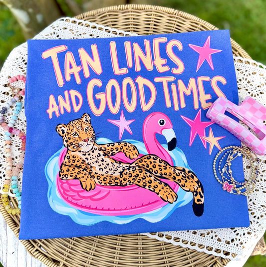 Tan lines and good times T-shirt, or sweatshirt