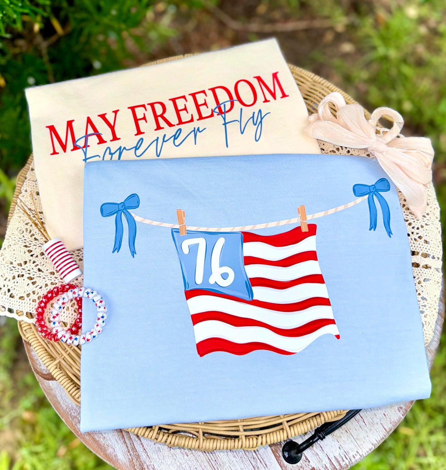 76 flag T-shirt, or sweatshirt