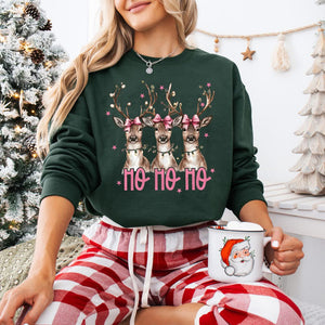 Ho ho ho deer tshirt  or sweatshirt!