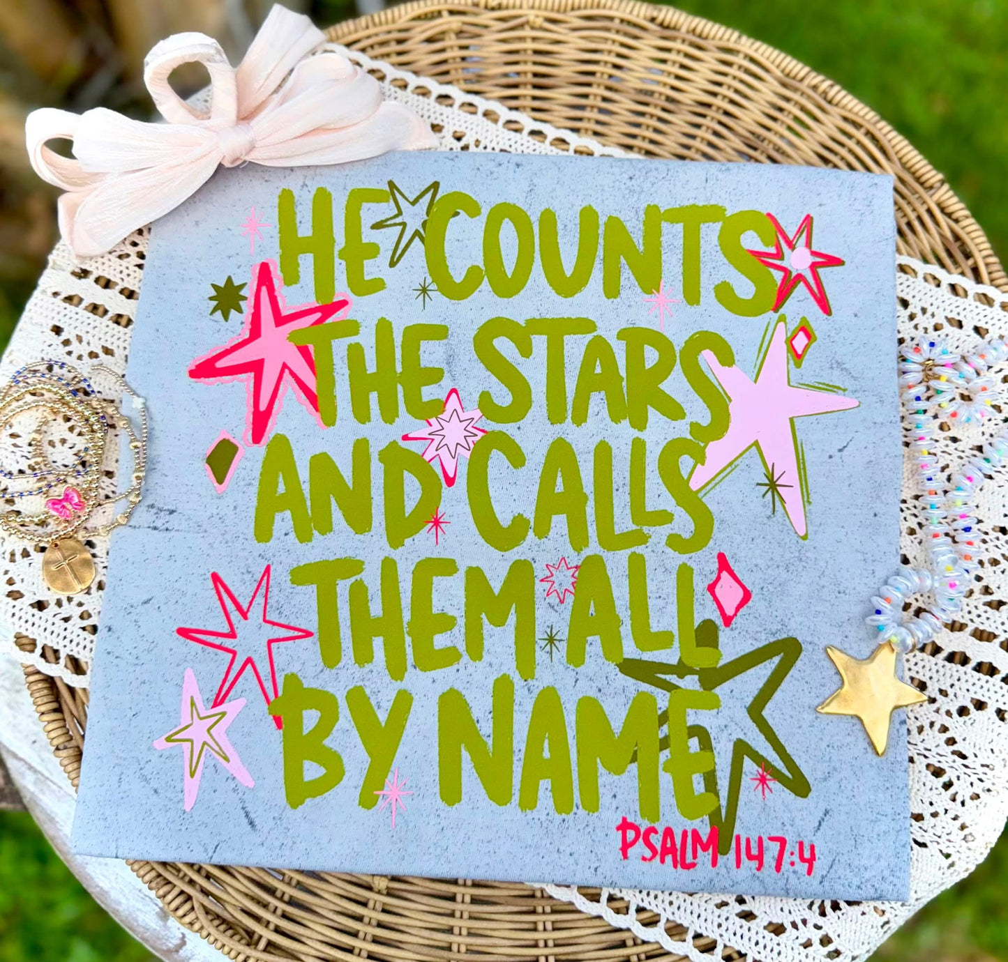 He counts the stars T-shirt, or sweatshirt