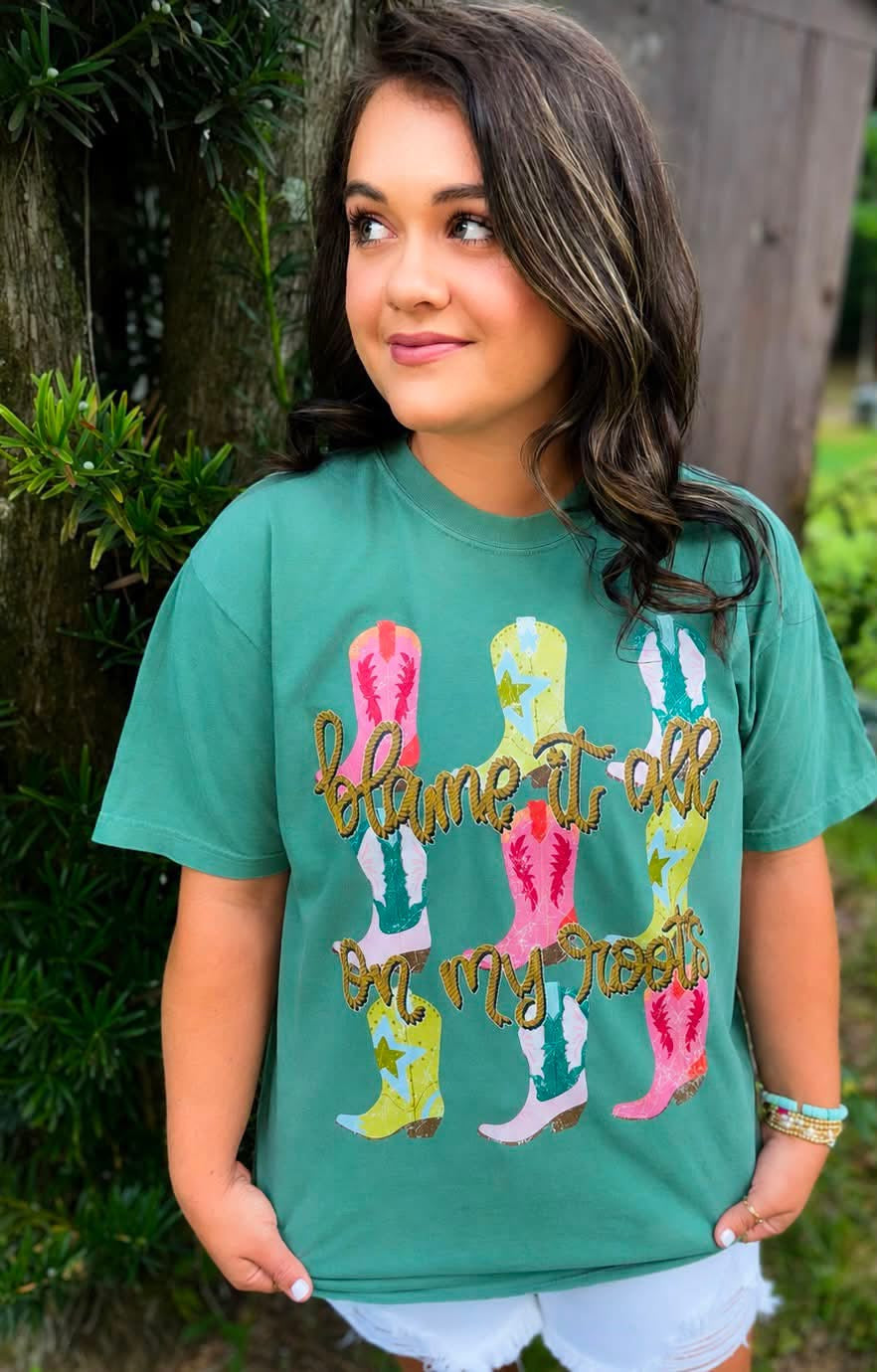 Cowgirl roots T-shirt, or sweatshirt