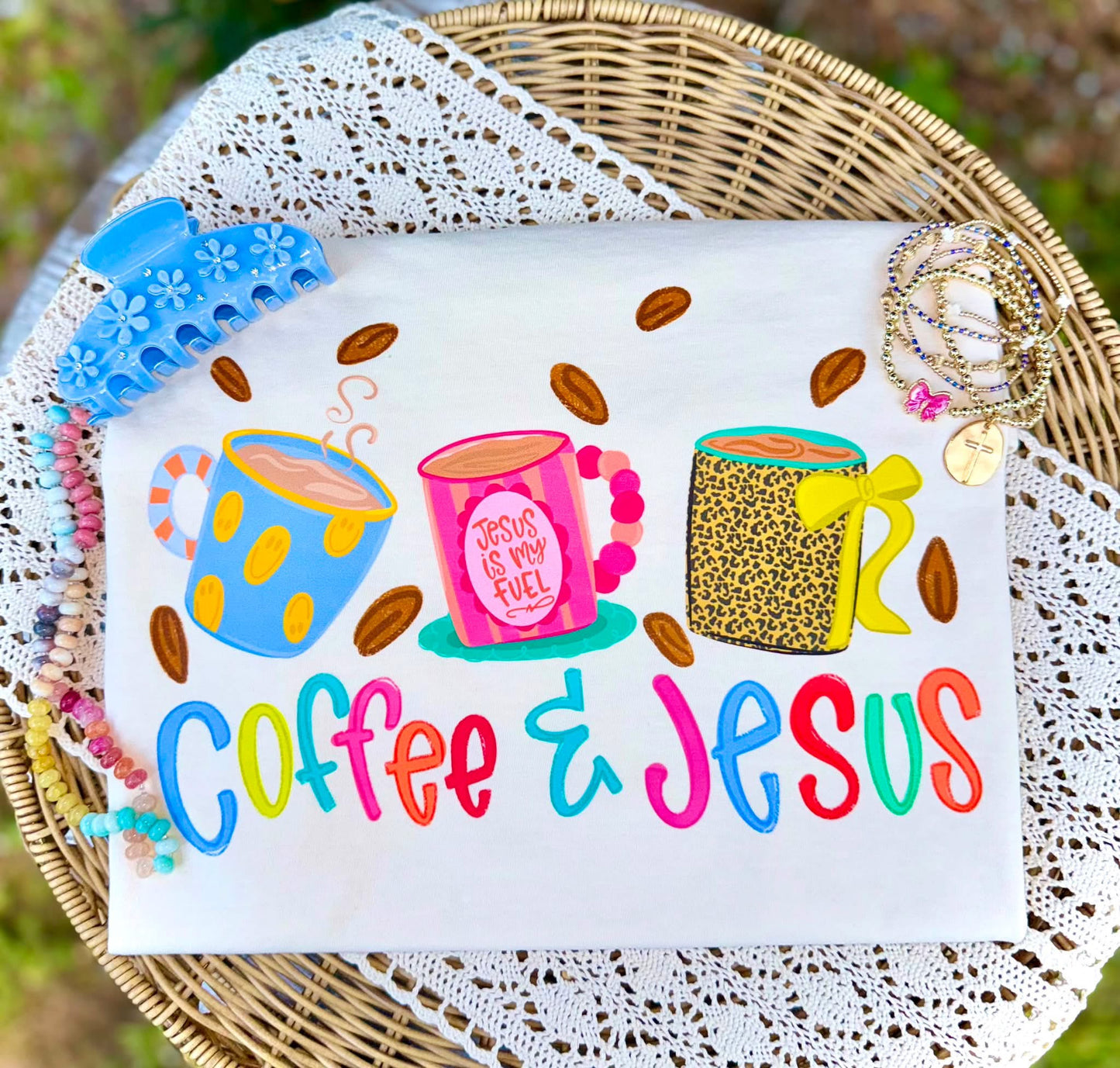 Coffee & Jesus T-shirt, or sweatshirt