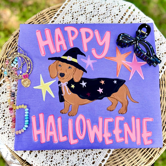 Happy Halloweenie  T-shirt, or sweatshirt