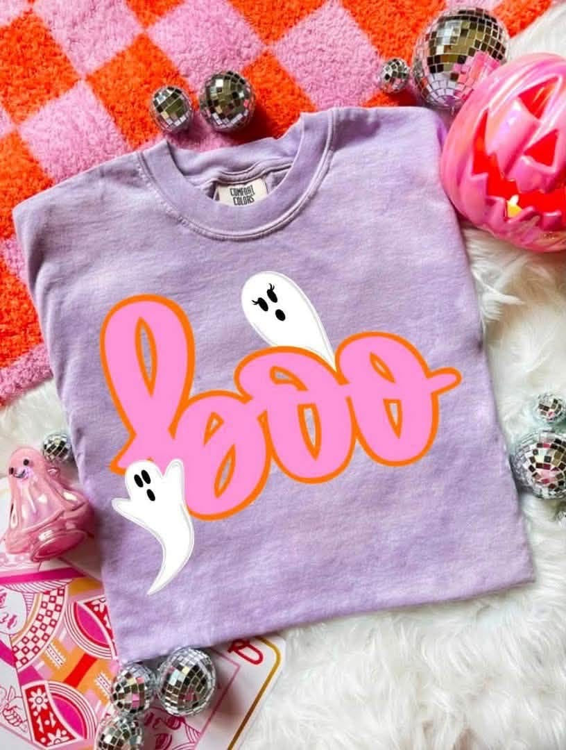 Pink Boo T-shirt, or sweatshirt